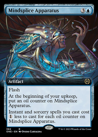 Mindsplice Apparatus (Extended Art) [Phyrexia: All Will Be One]