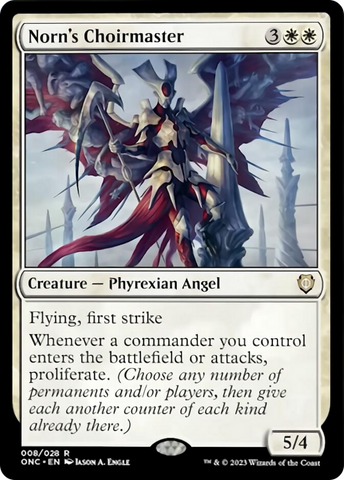 Norn's Choirmaster [Phyrexia: All Will Be One Commander]