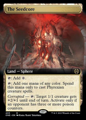 The Seedcore (Extended Art) [Phyrexia: All Will Be One]