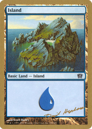 Island (338) - 2003 Dave Humpherys (8ED) [World Championship Decks 2003]