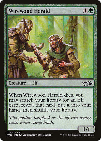 Wirewood Herald [Duel Decks Anthology: Elves vs. Goblins]
