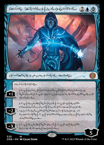 Jace, the Perfected Mind (Phyrexianized) [Phyrexia: All Will Be One]