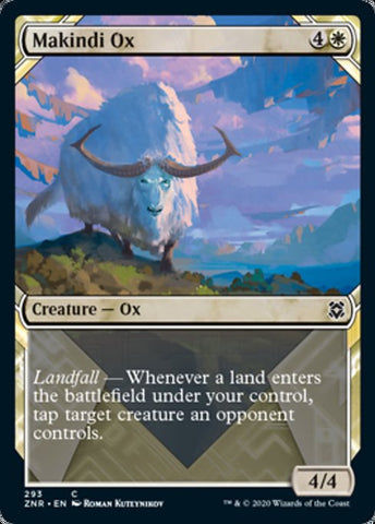 Makindi Ox (Showcase) [Zendikar Rising]