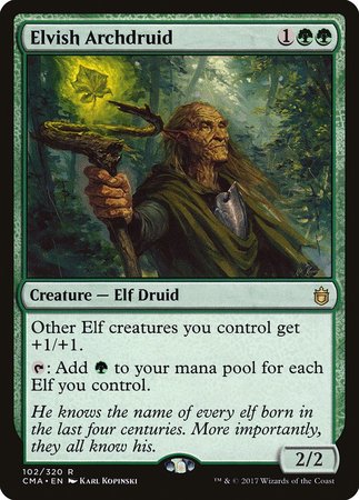 Elvish Archdruid [Commander Anthology]