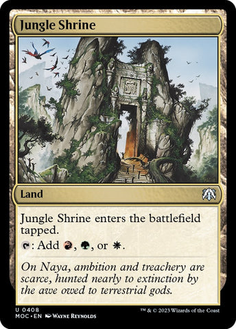 Jungle Shrine [March of the Machine Commander]