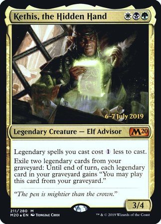 Kethis, the Hidden Hand [Core Set 2020 Promos]