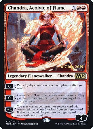 Chandra, Acolyte of Flame [Core Set 2020 Promos]