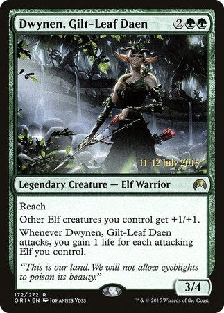 Dwynen, Gilt-Leaf Daen [Magic Origins Promos]