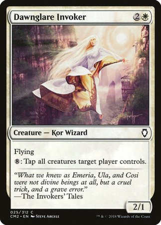 Dawnglare Invoker [Commander Anthology Volume II]