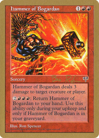 Hammer of Bogardan - 1998 Ben Rubin (MIR) [World Championship Decks 1998]