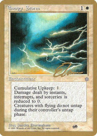 Energy Storm - 1996 Eric Tam (ICE) (SB) [Pro Tour Collector Set]