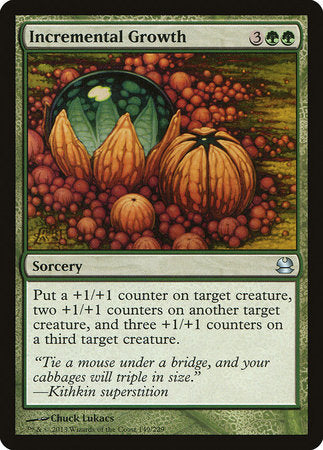 Incremental Growth [Modern Masters]