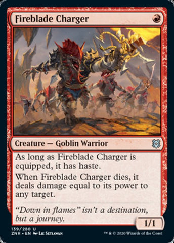 Fireblade Charger [Zendikar Rising]