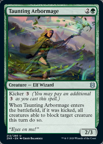 Taunting Arbormage [Zendikar Rising]