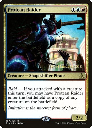 Protean Raider [Rivals of Ixalan Promos]