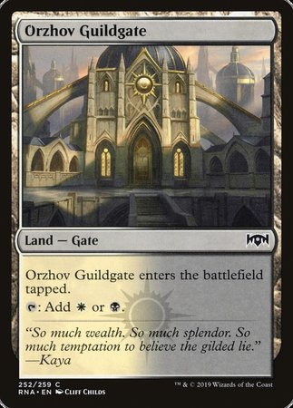 Orzhov Guildgate (252) [Ravnica Allegiance]
