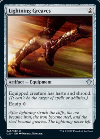 Lightning Greaves [Commander 2020]