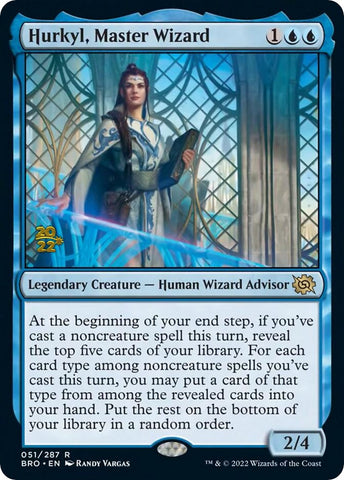 Hurkyl, Master Wizard [The Brothers' War: Prerelease Promos]