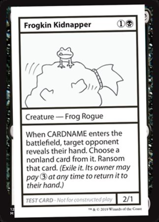 Frogkin Kidnapper [Mystery Booster Playtest Cards]