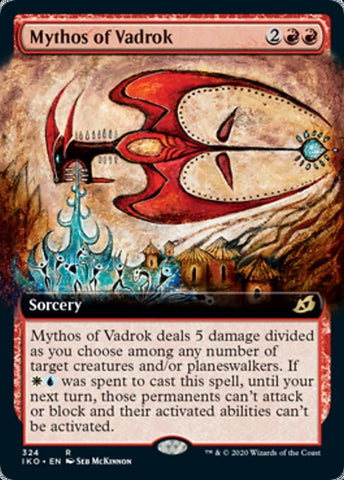 Mythos of Vadrok (Extended Art) [Ikoria: Lair of Behemoths]