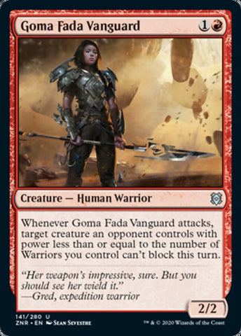 Goma Fada Vanguard [Zendikar Rising]