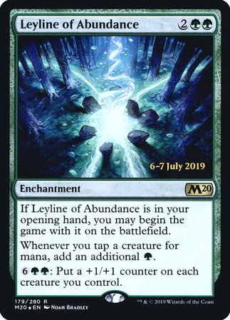 Leyline of Abundance [Core Set 2020 Promos]