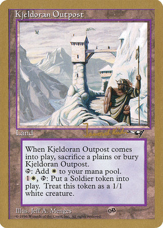 Kjeldoran Outpost - 1997 Janosch Kuhn (ALL) [World Championship Decks 1997]