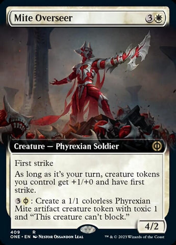 Mite Overseer (Extended Art) [Phyrexia: All Will Be One]