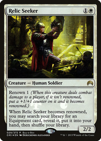 Relic Seeker [Magic Origins Promos]