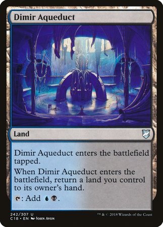 Dimir Aqueduct [Commander 2018]