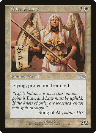 Voice of Law [Urza's Saga]