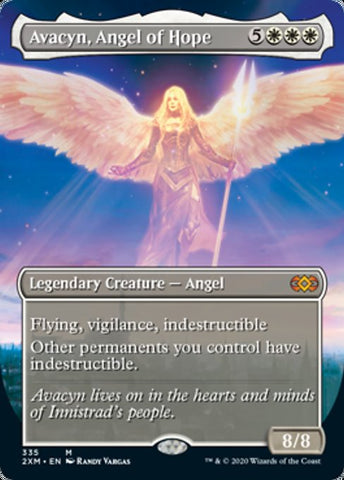 Avacyn, Angel of Hope (Borderless) [Double Masters]
