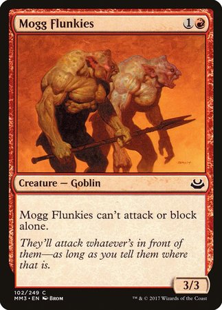 Mogg Flunkies [Modern Masters 2017]