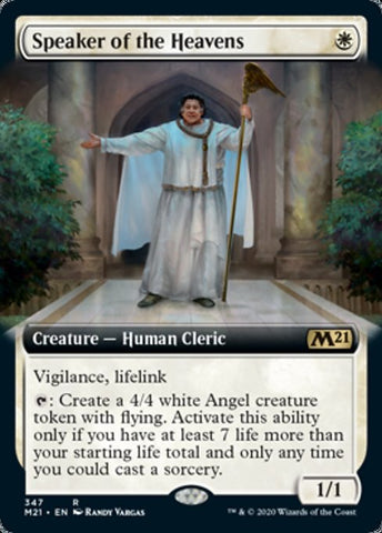 Speaker of the Heavens (Extended Art) [Core Set 2021]