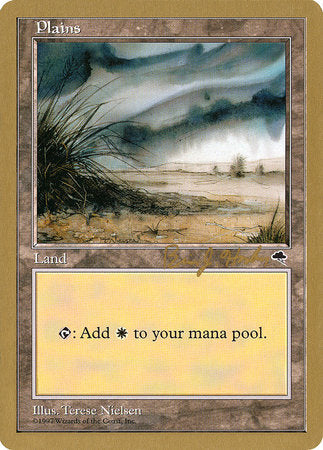 Plains (Shrub) - 1998 Brian Hacker (TMP) [World Championship Decks 1998]