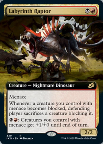 Labyrinth Raptor (Extended Art) [Ikoria: Lair of Behemoths]