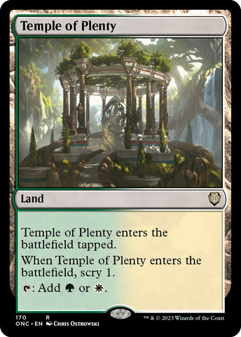 Temple of Plenty [Phyrexia: All Will Be One Commander]