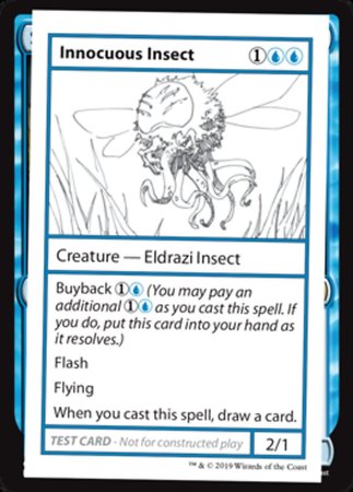 Innocuous Insect [Mystery Booster Playtest Cards]