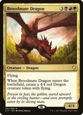 Broodmate Dragon [Commander 2017]