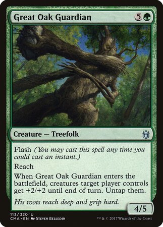 Great Oak Guardian [Commander Anthology]