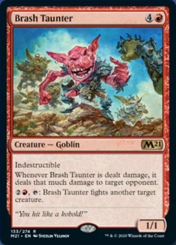 Brash Taunter [Core Set 2021]