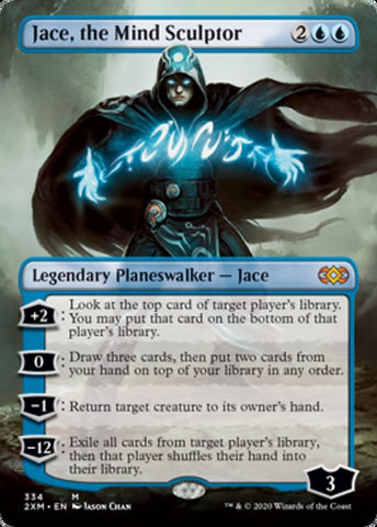 Jace, the Mind Sculptor (Borderless) [Double Masters]