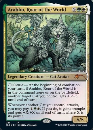 Arahbo, Roar of the World [Secret Lair Drop]