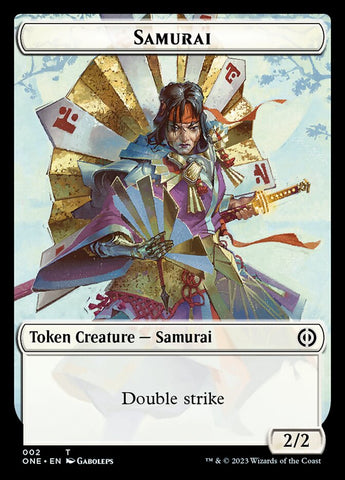 Samurai Token [Phyrexia: All Will Be One Tokens]