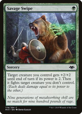 Savage Swipe [Modern Horizons]