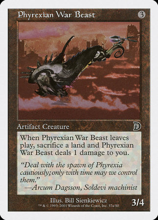 Phyrexian War Beast [Deckmasters]