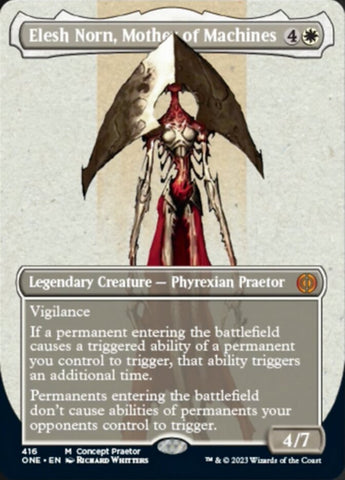 Elesh Norn, Mother of Machines (Borderless Concept Preators) [Phyrexia: All Will Be One]