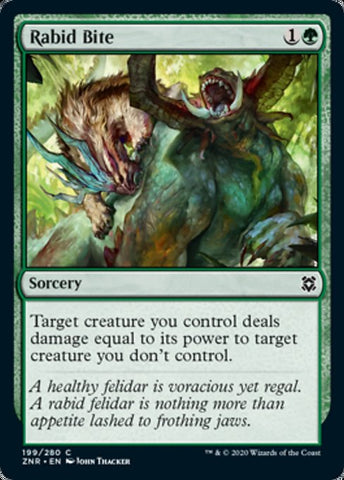 Rabid Bite [Zendikar Rising]