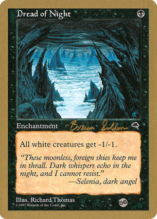 Dread of Night - 1998 Brian Selden (TMP) (SB) [World Championship Decks 1998]