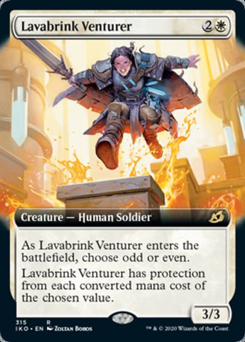 Lavabrink Venturer (Extended Art) [Ikoria: Lair of Behemoths]